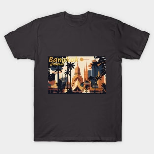 Bangkok, Thailand poster T-Shirt